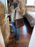 B331 Whiskey bison tote