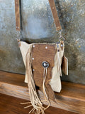 B 307 Cream Crossbody