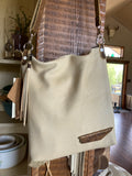 B 307 Cream Crossbody