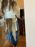 B 307 Cream Crossbody