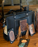 B 303 Shoulder Tote w/ Changeable Pocket Fronts