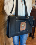 B 303 Shoulder Tote w/ Changeable Pocket Fronts