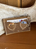 Guitar pick/business card carrier