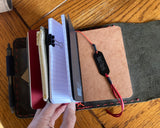 J 62 expandable pocket travelers journal