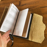 J 77 slim expandable traveler's journal